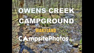 Owens Creek Campground Catoctin Mountain Park Maryland [upl. by Ettezel379]