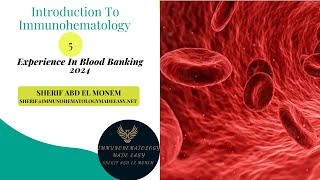 Introduction To Immunohematology 5 [upl. by Matthaeus]