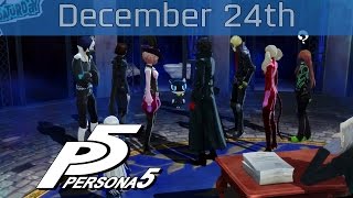 Persona 5  December 24th Saturday Mementos Palace Walkthrough HD 1080P [upl. by Oremo]