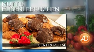 Vegane Elisenlebkuchen  AD Kochstudio  vegan und lecker  Gerti Benckendorff [upl. by Idnil]