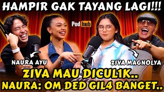 ZIVA MAGNOLYA NAURA AYU KENA TRUST ISSUE 🤣 PODHUB TERNYATA PENUH DARK JOKES  VIDI [upl. by Sapers]