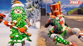 Fortnite FREE Winterfest 2023 Skins GAMEPLAY 🎁Holiday Boxy Winterfest Bushranger [upl. by Nim]