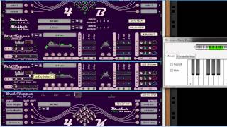 Harmonics amp Octave Shift from Midi Keyboard [upl. by Gosney]