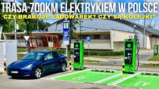 Trasa 700km ELEKTRYKIEM w Polsce  czy brakuje ładowarek ile to trwa [upl. by Kumar]