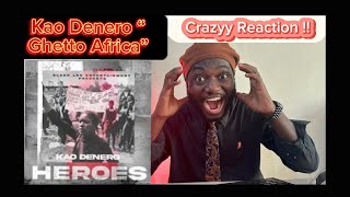 Kao Denero’s Hero Album 🇸🇱“Ghanaian🇬🇭 Reaction to “Ghetto Africa “ [upl. by Tennek]