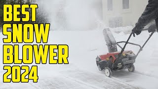 Top5 Best Snow Blower 2024  Snow Blower [upl. by Reginnej308]