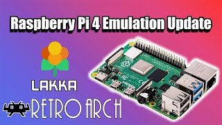 Raspberry Pi 4 The Emulation Situation Update  Lakka RetroArch [upl. by Ayal]