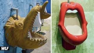 10 WORLDS STRANGEST BATHROOMS [upl. by Mordy]