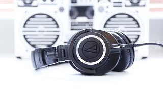 Audio Technica ATHM50X Headphone Review [upl. by Anrol]