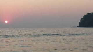 Agonda beach sunset time Hd goa india 21120 [upl. by Hourigan]