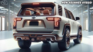 NEW 2025 Toyota 4Runner Hybrid Redesign  Interior and Exterior Details [upl. by Rosamond88]