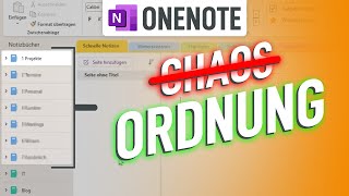 📘 OneNote 11 Tipps für mehr Ordnung amp Struktur [upl. by Nyla]