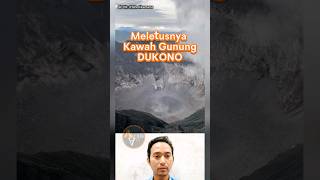 BIKIN NGERI Pendaki ini melihat langsung meletusnya gunung pendaki gunung mountains [upl. by Yartnoed]