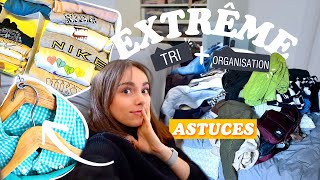 10 ASTUCES POUR GARDER TON DRESSING RANGÉ amp ORGANISÉ [upl. by Luby]