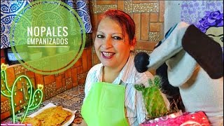 Nopales Empanizados  Deliciosos y Crujientes [upl. by Enytsirhc]