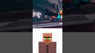 The Null Villager Meme oi oi 😅 minecraft майнкрафт herobrine shorts [upl. by Toshiko]