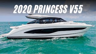 2099000 2020 Princess V55 [upl. by Anauqaj]