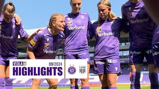 Tore Highlights Interviews Austria Wien  LASK 60 092024 faklive violatv [upl. by Enida]