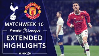 Tottenham Hotspur v Manchester United  PREMIER LEAGUE HIGHLIGHTS  10302021  NBC Sports [upl. by Odnavres]