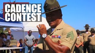 MCRD San Diego  Cadence Calling Contest [upl. by Euhsoj]