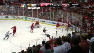 Last 15 mins of 3rd Blackhawk goonery May 20 2013 Chicago Blackhawks vs Detroit Red Wings NHL [upl. by Candida70]