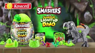 Smashers Dino Island Series 1  Мега динозавърско яйце  КОМСЕД [upl. by Dante]