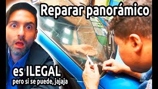 Reparar un PANORÁMICO quebrado 😱ILEGAL Se puede 7 TIPS 👉FUNCIONA [upl. by Arbmahs]