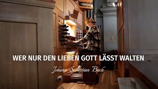 JS Bach Wer nur den lieben Gott läßt walten BWV 642  Joske Siebelink [upl. by Atnek]