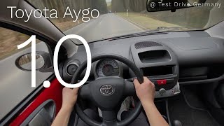 Toyota Aygo 10 68 PS 2009 Test Drive [upl. by Lesak]