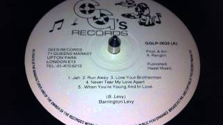 Barrington Levy  Run Away [upl. by Yenaled]