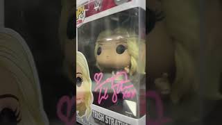 Trish Stratus Signed Funko pop funkopop funko wwe wwf trishstratus viralvideo shorts [upl. by Anuait]