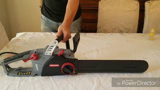 Unboxing Oregon CS1500 Electric Chainsaw [upl. by Gertrude867]