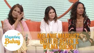 Melanie Gelli and Wilmas thoughts about live in relationships  Magandang Buhay [upl. by Iosep]