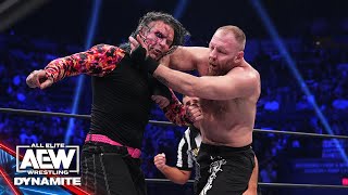 BCC’s Jon Moxley faces Jeff Hardy for the first time 1on1  13124 AEW Dynamite [upl. by Urien]