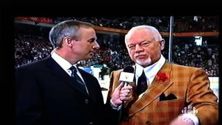 Don Cherry Coachs Corner  Womens Hockey [upl. by Anilos]