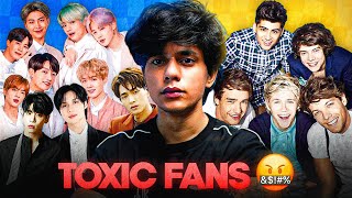 KPOP Toxic Fans VS One Direction Toxic Fans Skibiddi Rizz [upl. by Lowson650]