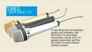 Sennheiser 50 Years of Wireless Microphones [upl. by Allemaj]