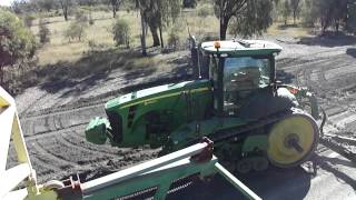 Dryland cotton picking  Reardon Farms Talwood Qld [upl. by Artnoed161]