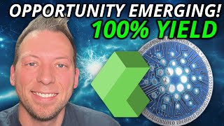 CARDANO ADA  OPPORTUNITY EMERGING ON CARDANO 100 YIELD [upl. by Aneeh]