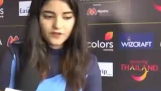 Zaira wasim Interview Thailand 2018 [upl. by Sivla]