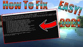 How To Fix Minecraft  Java Runtime Recognizes Class File Version JIN Error  Simple FIX [upl. by Eimia]