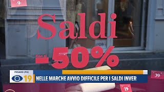 Nelle Marche avvio difficile per i saldi invernali [upl. by Htebaras]