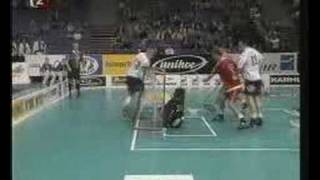 Great floorball goal by Janne Tähkä [upl. by Gabey598]