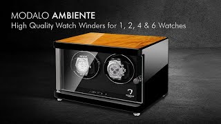 MODALO Ambiente Watch Winders [upl. by Ahsikar]