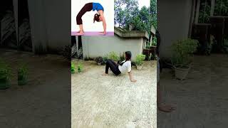 how to do chakrasana step by step beginners ❤️ 🤍💚 Jay baba bholenath 💚 [upl. by Erdnassac]