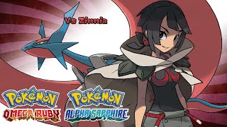 Pokémon Omega Ruby amp Alpha Sapphire  Zinnia Battle Music HQ [upl. by Mosier]