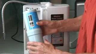 Filter Installation Video for the Jupiter NeptuneMavello JP101 Water Ionizer [upl. by Htiel]