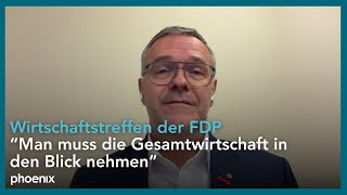 Schaltgespräch mit Jörg Dittrich zum Wirtschaftstreffen der FDP  29102024 [upl. by Rowley208]