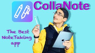 CollaNote  أفضل برنامج مجاني للكتابة على الآيباد [upl. by Rehprotsirhc]