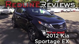 2012 Kia Sportage EX Review Walkaround Exhaust Test Drive [upl. by Aklog802]